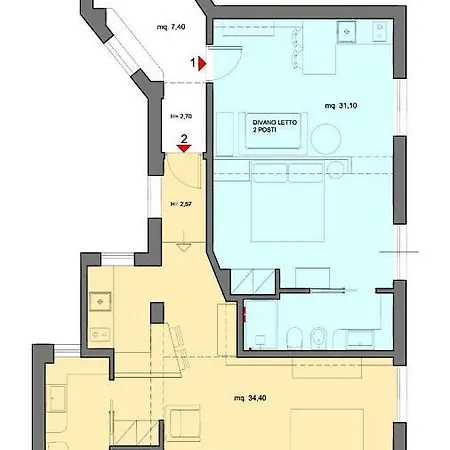 Ci'cala House Apartamento Palermo